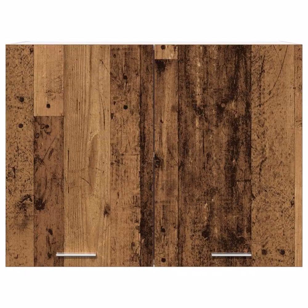 Berkfield Home Lyon Hanging Cabinet in Old Wood Brown, W/D/H: 80 x 31 x 60 cm – 4