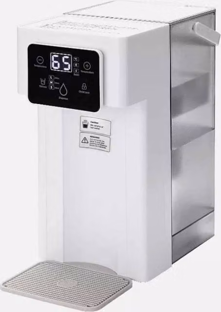 FLAVORA Instant Hot Water Dispenser Countertop Boiler in White, 3L