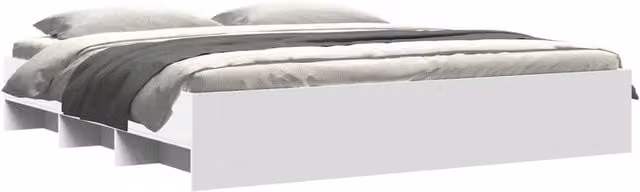 Berkfield Home Durable Bed Frame with Lift Up Base, White, W/D/H: 180 x 203 x 35 cm