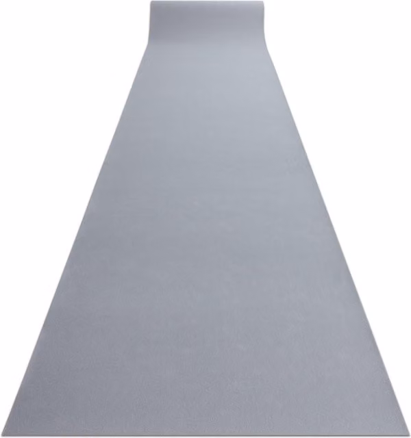 RugsX Anti-Slip Rumba Runner in Grey, W/D/H: 60 x 140 cm – 1