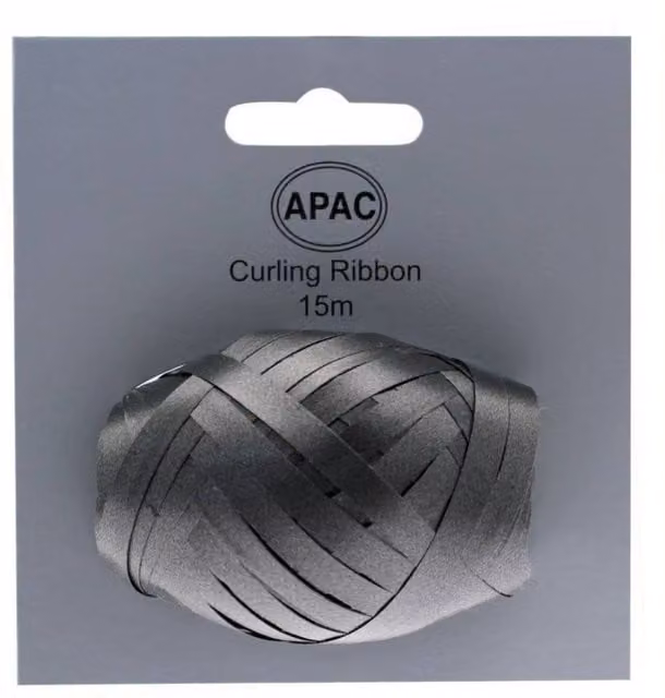 KDMD Black Ribbon Cop on Header Party Decorations, 20 Pack
