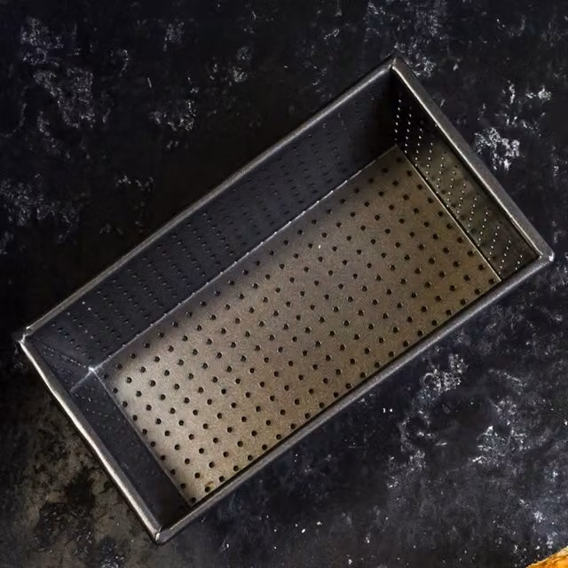 MasterClass Non-Stick Rectangular Carbon Steel Loaf Tin, Black or Grey