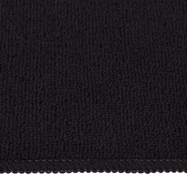 Berkfield Home Anti Slip Decorative Stair Mats, 15 Pack, Black, W: 60 cm, D: 25 cm – 1