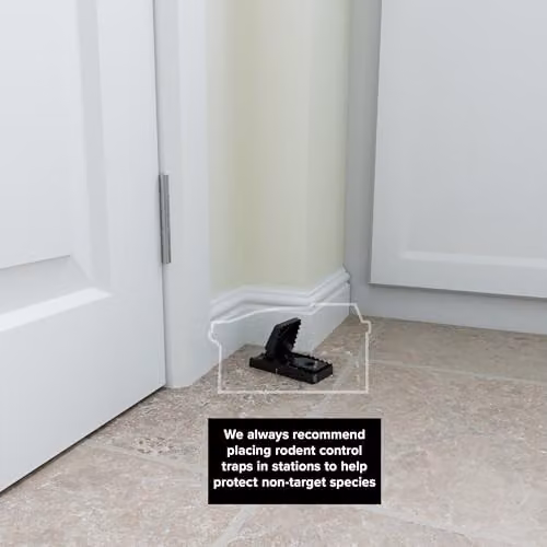 Rentokil FQ26 Quick Set Mouse Trap, Set of 2, Black and Multicolour – 3