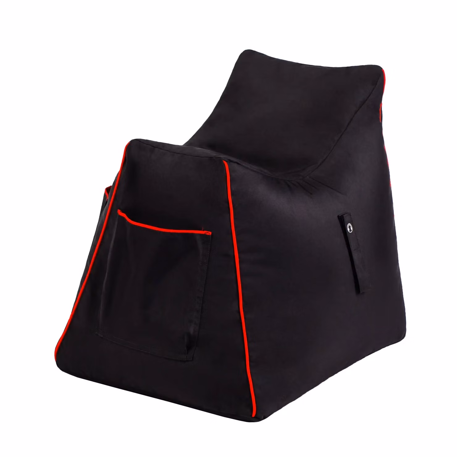 Game Over Store Mini Gaming Bean Bag for Kids in Black Fire Rune Design