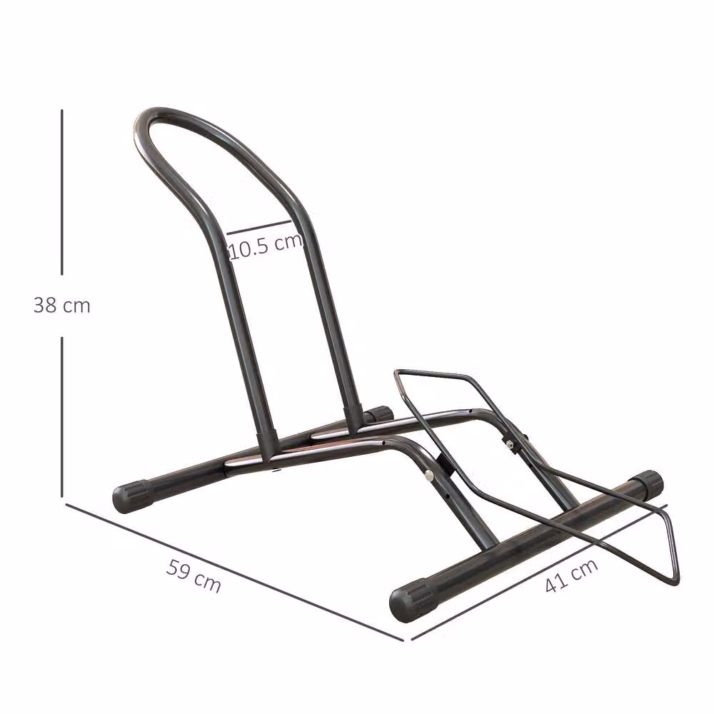 STILVORA Bike Floor Stand for 16 to 29 Inch Bikes, Black – 4