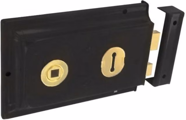Securit Door Lock in Black – 1