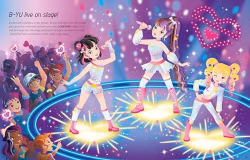 Usborne Sticker Dolly Dressing K-POP Multicolour Paper Sticker Book – 3