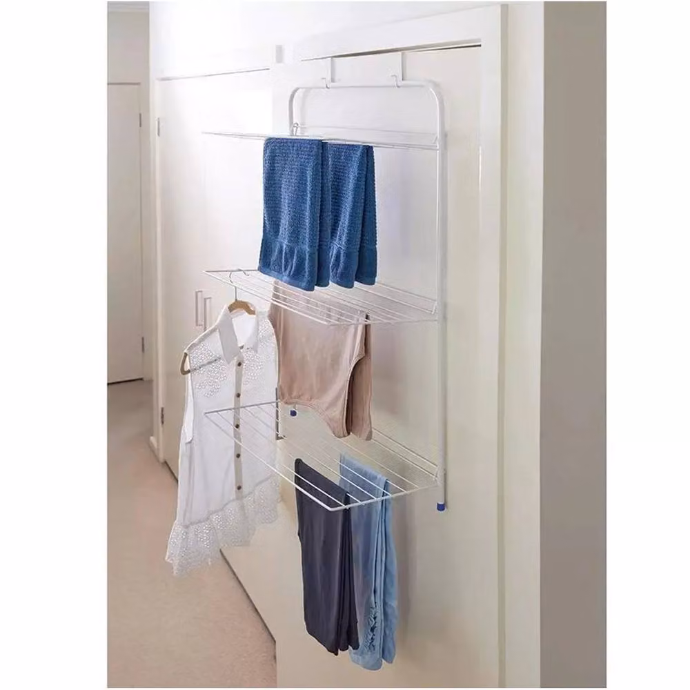 PAWNORA 3 Tier Clothes Airer in White – 3