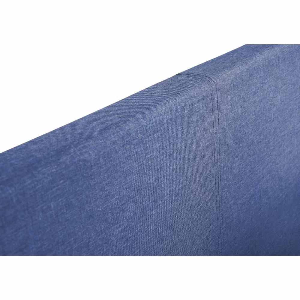 Cheshire Travertine Upholstered Ottoman Storage Bed in Dark Blue, W/D/H: 150 x 200 cm – 5
