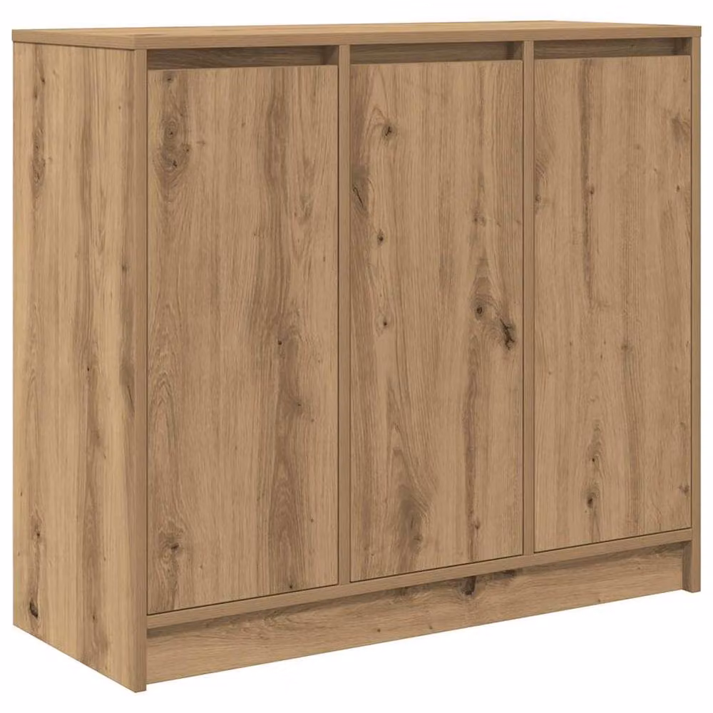 Berkfield Home Artisan Oak Sideboard in Brown, W/D/H: 85 x 34 x 76 cm – 2