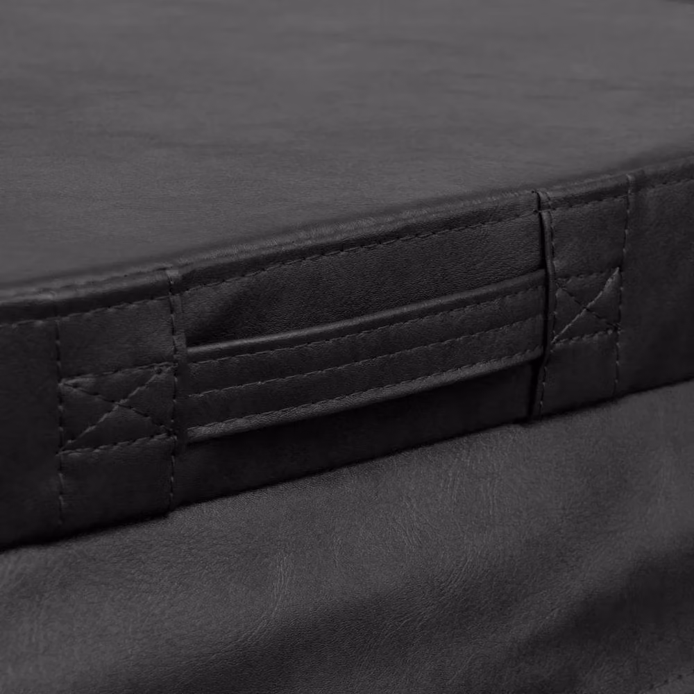 Monstershop Black Hot Tub Spa Cover, 2.2m – 3