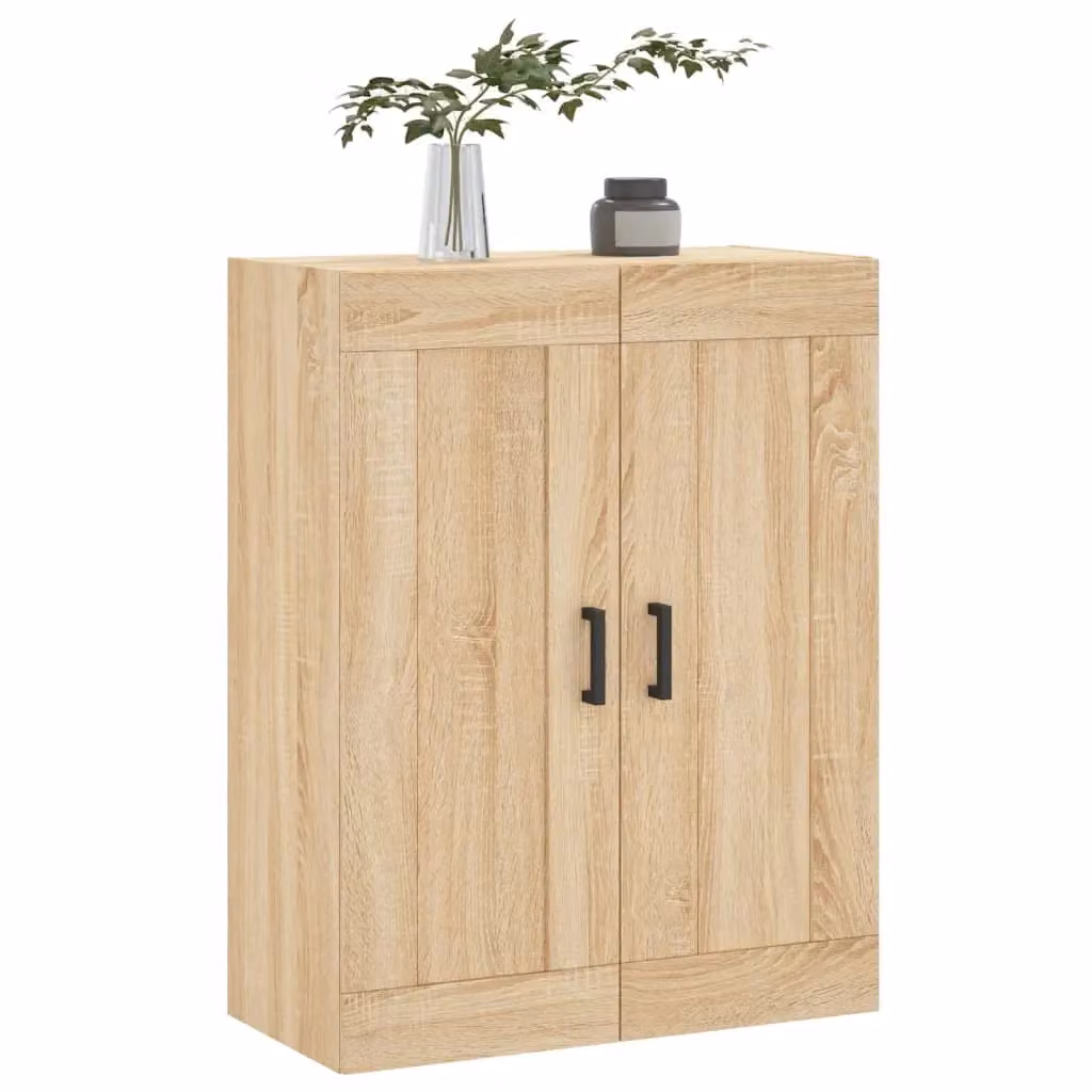 Berkfield Home Wall Mounted Cabinet in Sonoma Oak Brown, W/D/H: 69.5 x 34 x 90 cm – 2