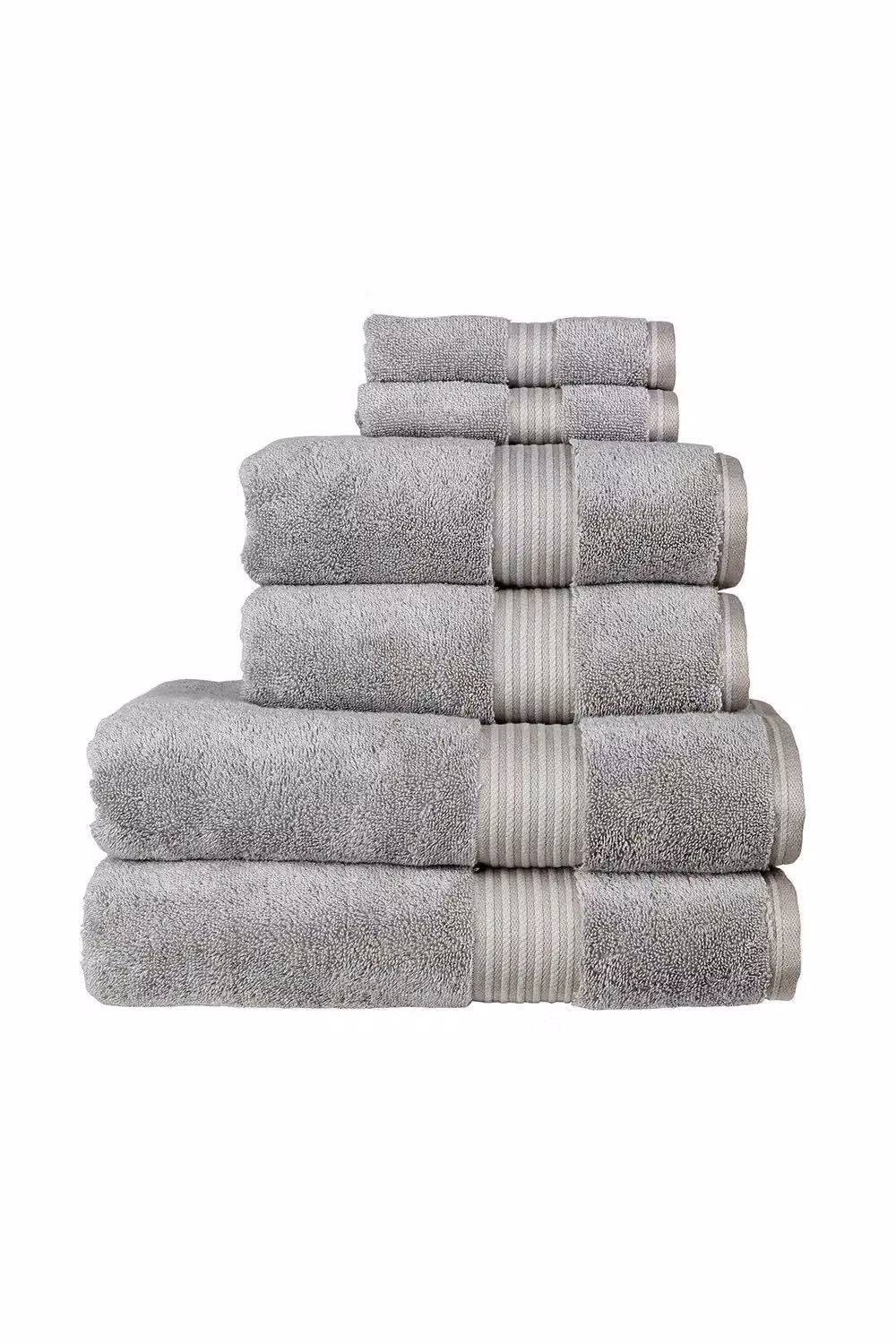 CHRISTY Supreme Hygro Luxury 100% Supima Cotton Pile Towels in Silver – 2