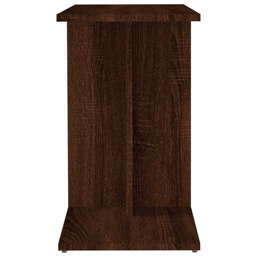 Berkfield Home Modern Brown Oak Side Table, W/D/H: 50 x 30 x 50 cm – 5