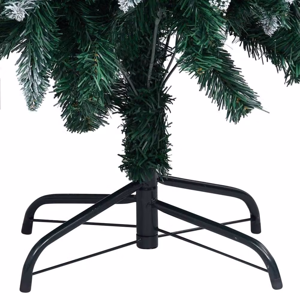 Berkfield Home Artificial Pre-lit Christmas Tree with Ball Set and Pinecones, Green, Height: 240 cm – 4