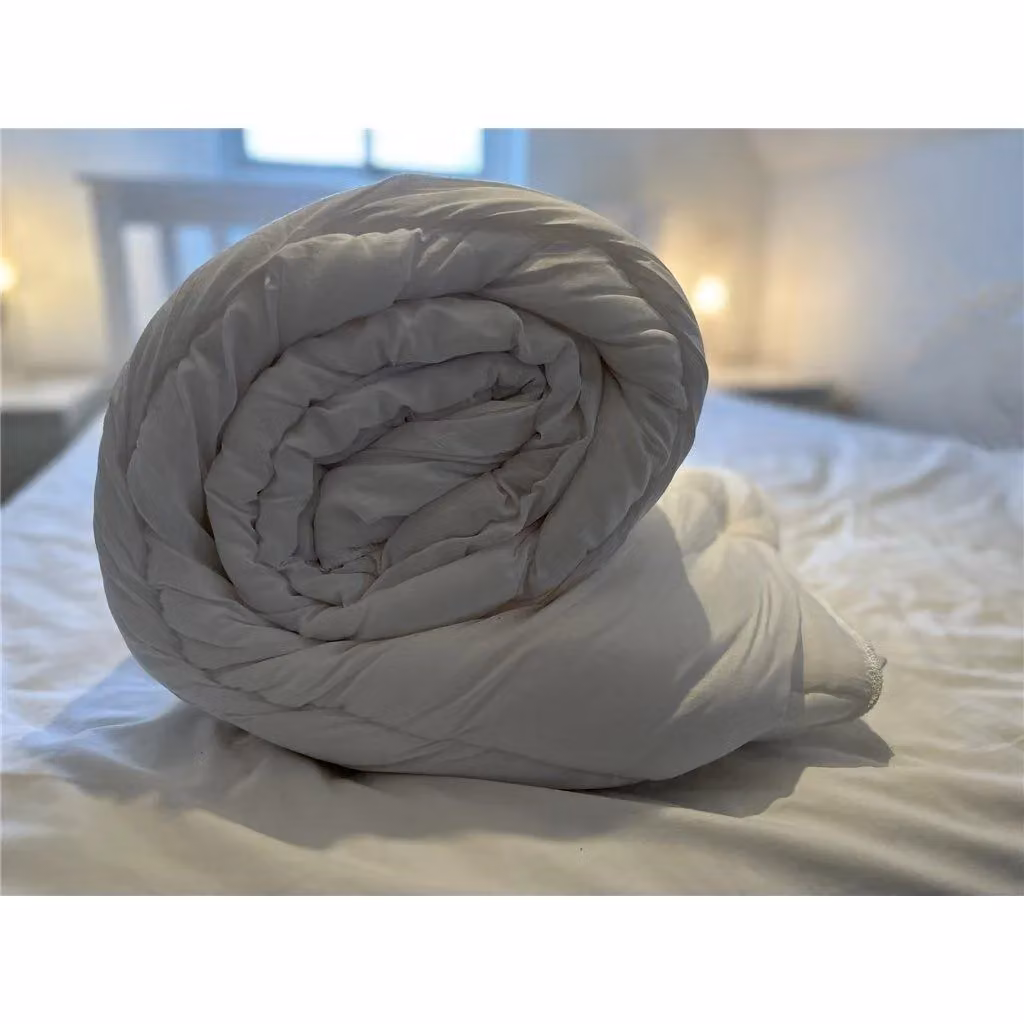 Clifton Premium Bounce Back Allergy Friendly Fibre Duvet, 10.5 Tog, White, Single – 2