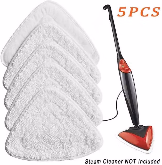 Vileda Replacement Steam Mop Pads in White, 32 cm