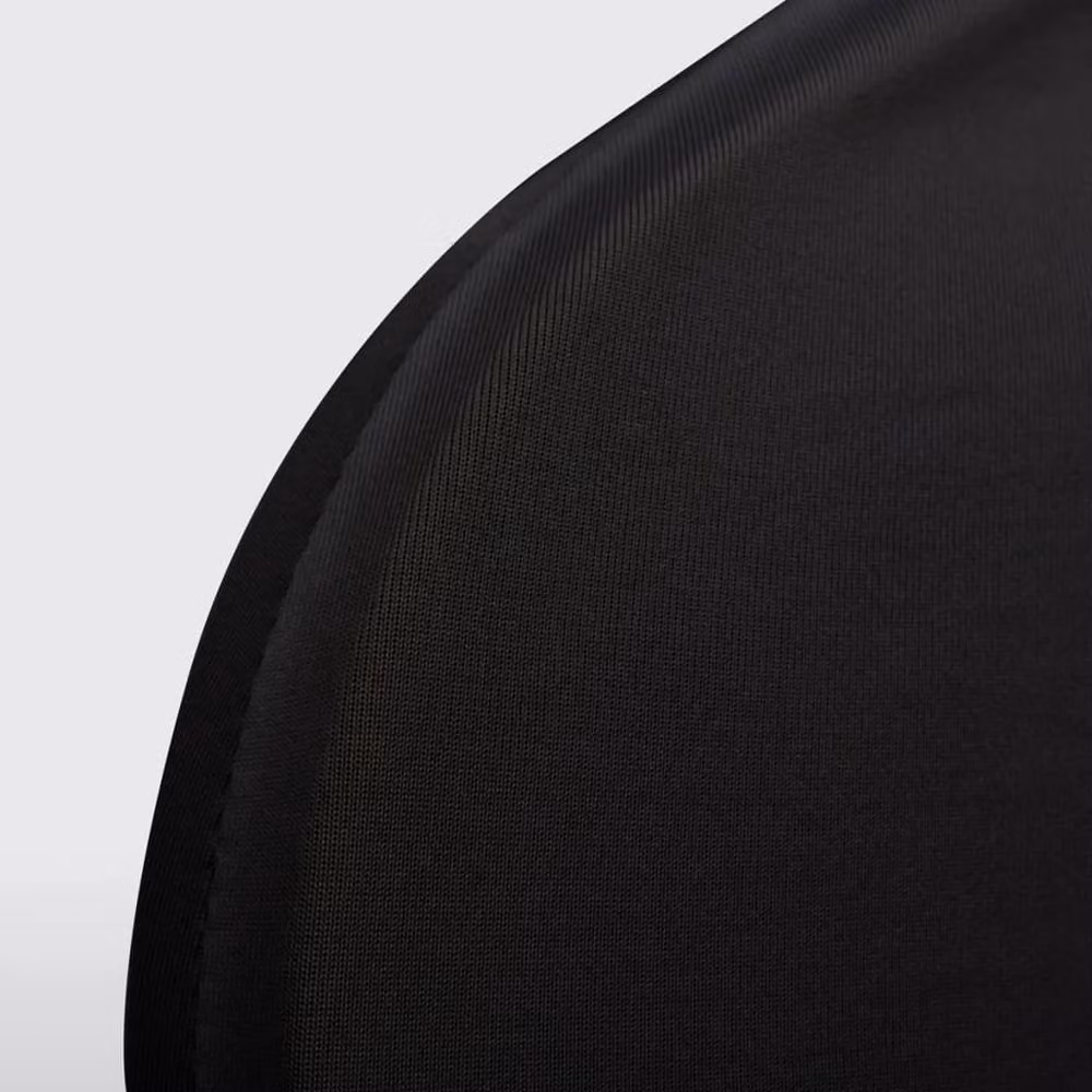 Berkfield Home Black Stretch Elastic Dining Chair Covers, 12 Pack – 6