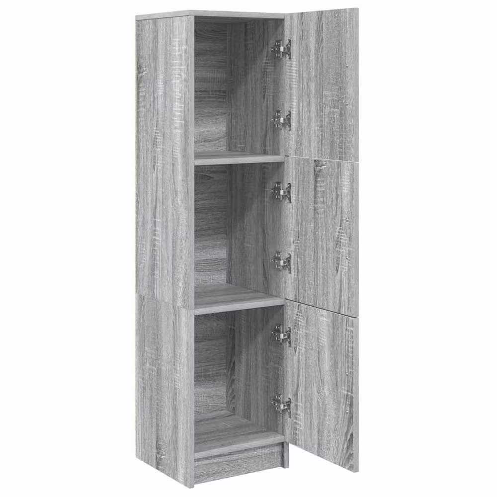 Berkfield Home Grey Sonoma Modern Sideboard in Engineered Wood – 3
