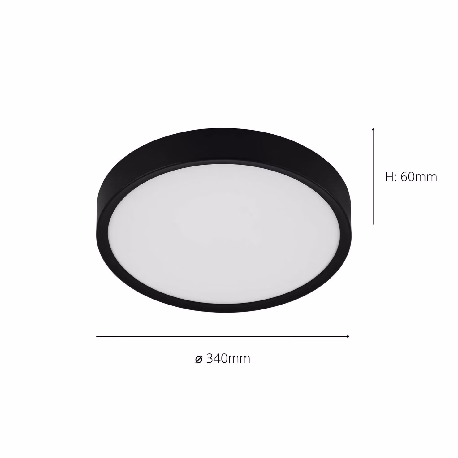 Eglo Musurita Black LED Ceiling Light – 3
