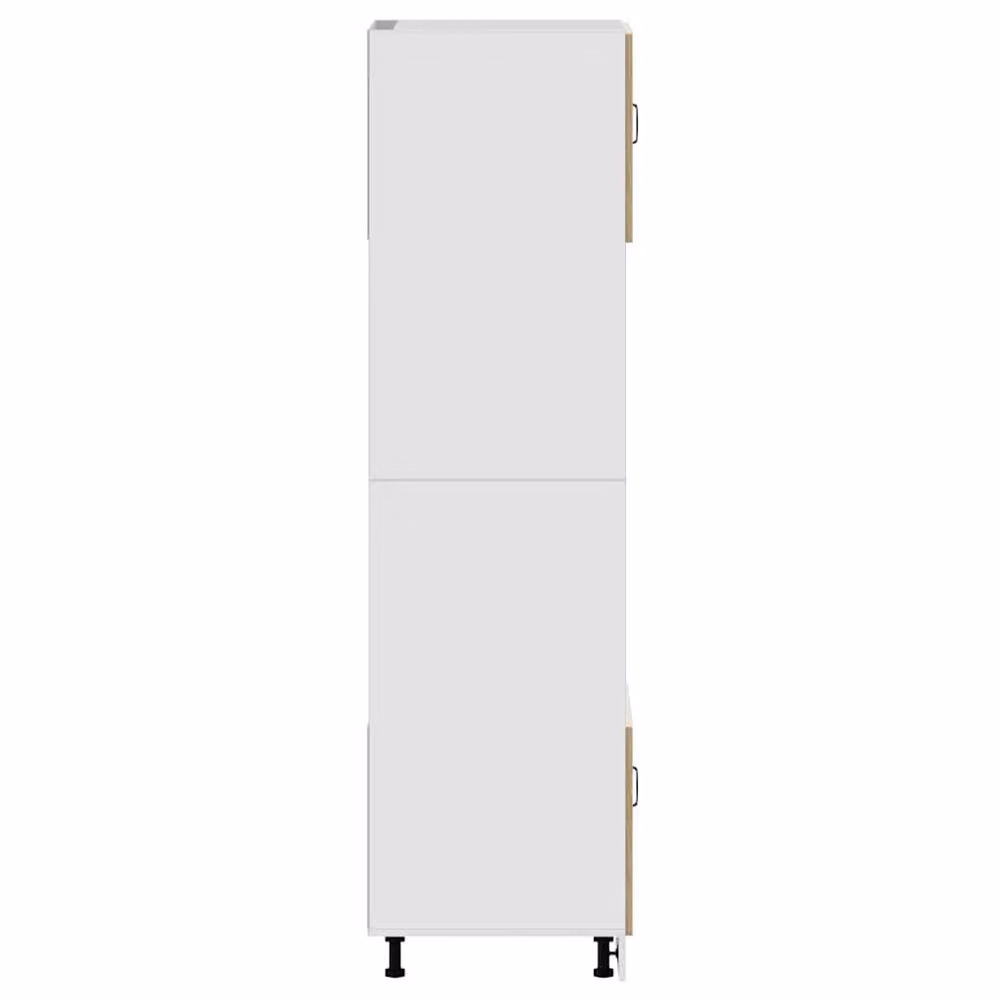 Berkfield Home Kalmar Appliance Housing Unit Set of 2 in Sonoma Oak Brown Engineered Wood – 2