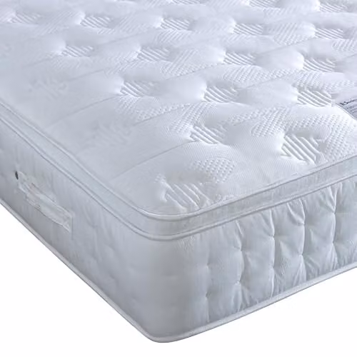 Bedmaster Antibacterial Hybrid Foam Mattress in White, W/D/H: 90 x 190 x 33 cm