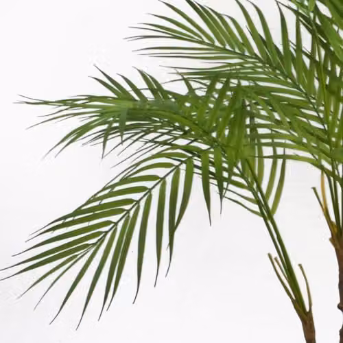 Leaf Design UK Large Realistic Artificial Areca Palm Tree, Green, Height: 90 cm – 2