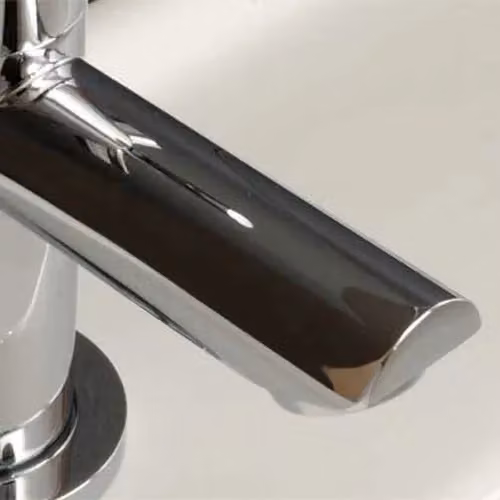 Nes Home Chrome Twin Hot and Cold Bath Taps in Silver – 3