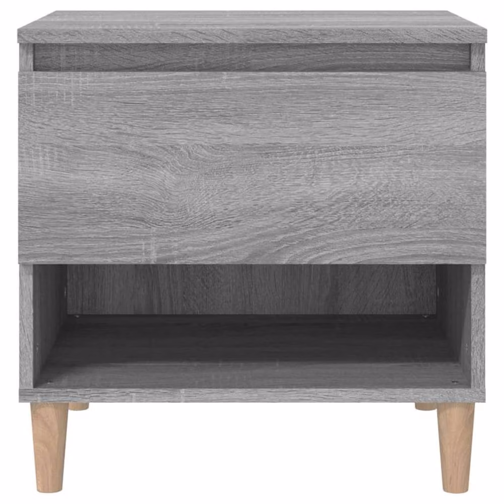 Berkfield Home Elegant Bedside Tables, 2 Piece Set in Grey Sonoma, W/D/H: 50 x 46 x 50 cm – 2