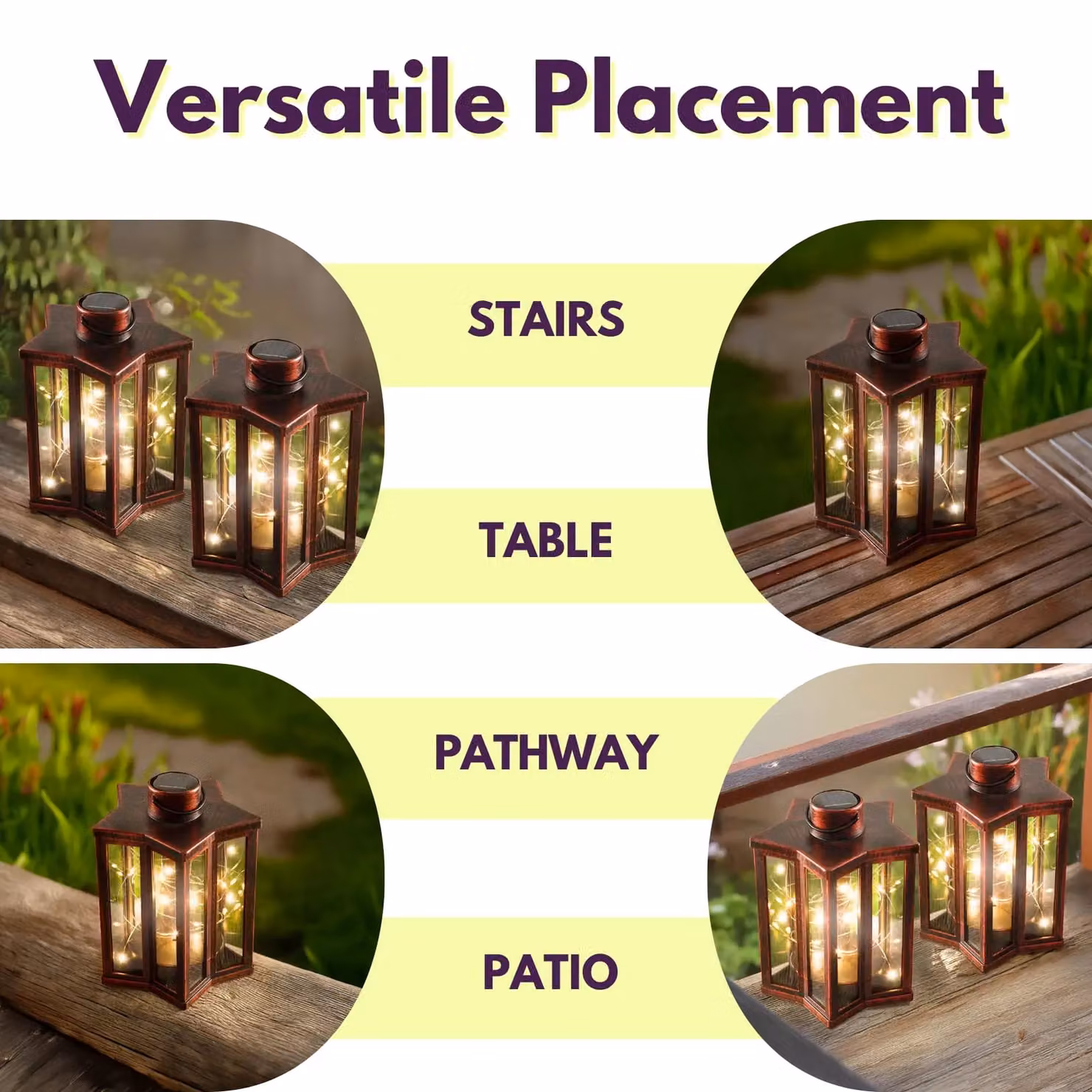 Marco Paul Solar Firefly Star Lanterns, 2 Pack, Bronze – 6