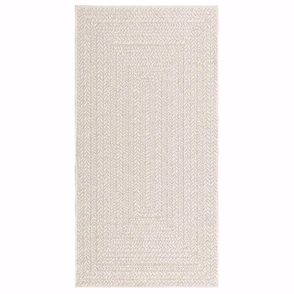 Berkfield Home ZIZUR Rug in Beige, Jute Look, W/D/H: 80 x 150 cm – 2