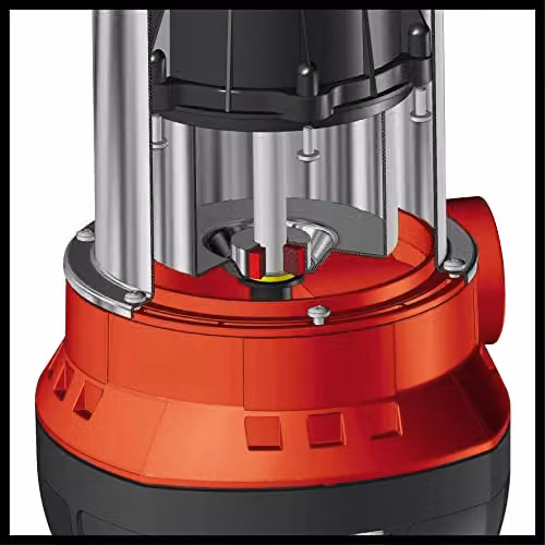 Einhell Submersible Dirty Water Pump, 330W, 9500 L/h Flow Rate, Red and Black – 4