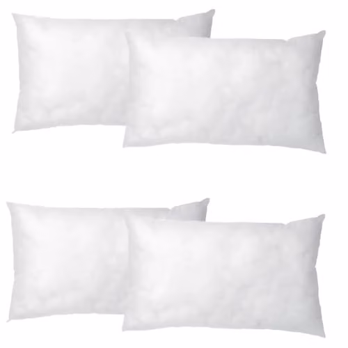 KDMD White Rectangular Inner Cushion, W/D/H: 50 x 30 x 30 cm