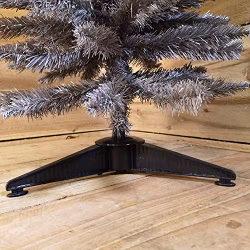 E-Stores Direct Grey Slim Artificial Christmas Tree, Height: 150 cm – 3