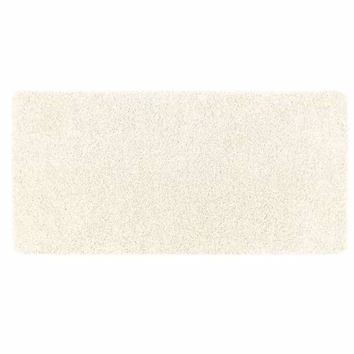 My Mat Non-Slip Washable Shaggy Pile Runner in Beige and White, W: 67 cm, L: 150 cm