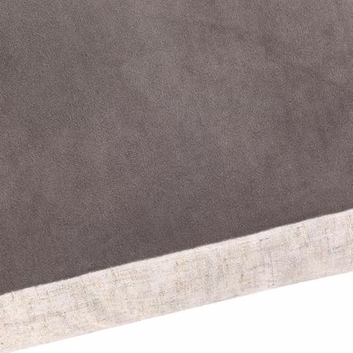 Yard Auden Matte Velvet Square Cushion in Taupe, W/D/H: 50 x 50 x 50 cm – 3