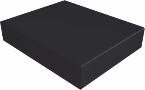 ARP Aluminium Coping Stop End for 241-300mm Wall, 360mm, Black (9005 Matt)
