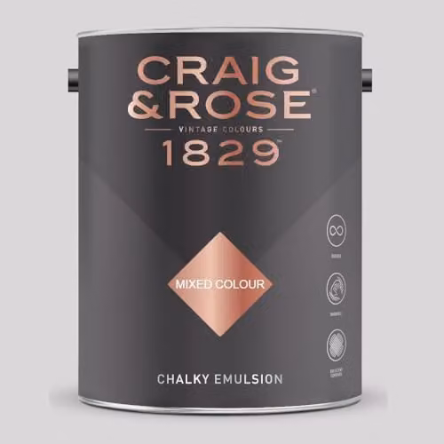 Craig & Rose 1829 Chalky Emulsion Paint Stop in Hermitage, 5 l