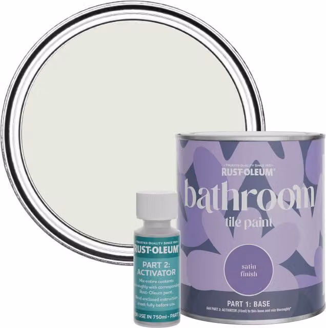 Rust-Oleum Bathroom Tile Paint in Satin Finish, Sage Mist Green, 0.75 l