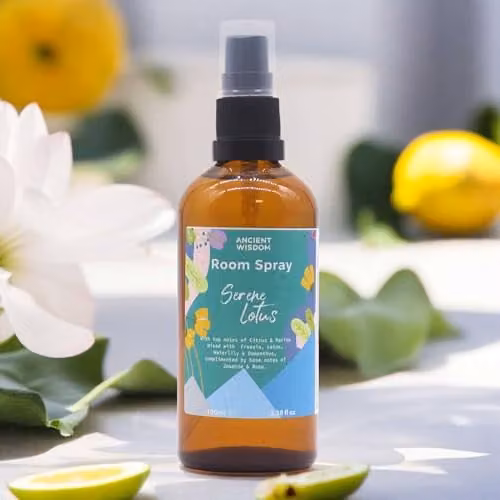 Ancient Wisdom Summer Room Sprays Collection in Amber Bottles – 2