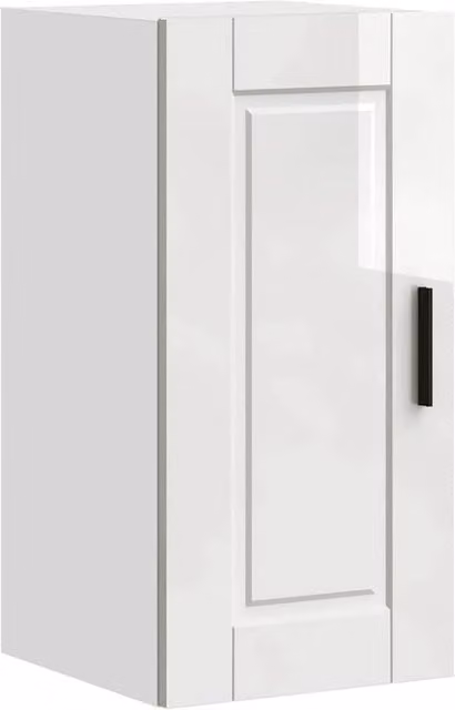 Berkfield Home Porto High Gloss White Wall Mounted Kitchen Cabinet