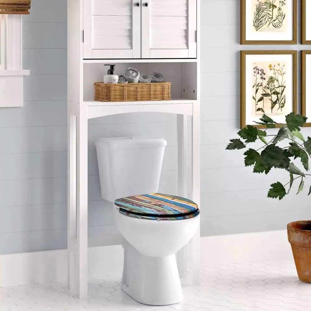 SPETLEK Soft Close Quick Release Oval Toilet Seat, Multicolour, W: 1000 mm – 2