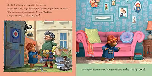 Hide-and-Seek: A Lift-the-Flap Book from The Adventures of Paddington by HarperCollins Childrens Books, Multicolour – 3