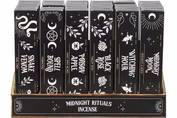 KDMD Midnight Rituals Incense Sticks, Set of 36, Black – 2