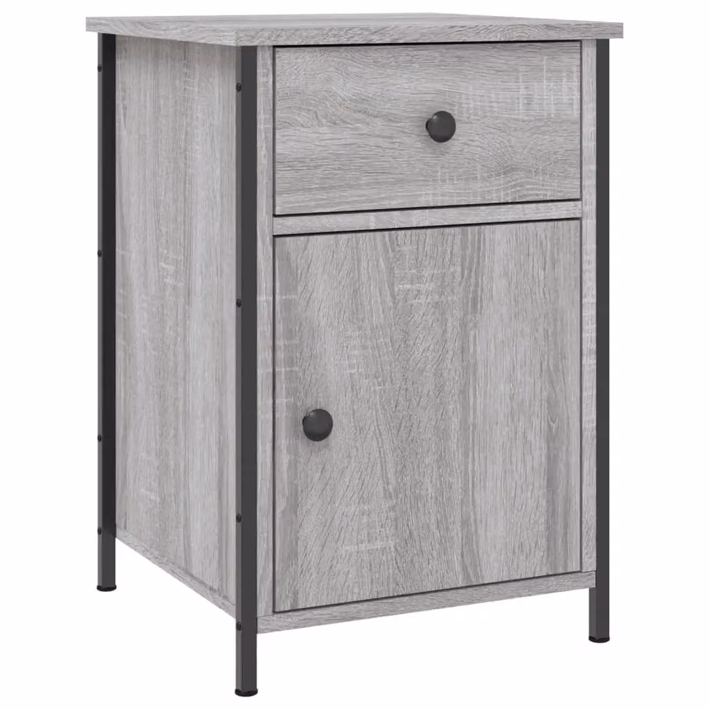 Berkfield Home Grey Sonoma Bedside Cabinet W/D/H: 40 x 42 x 60 cm – 2