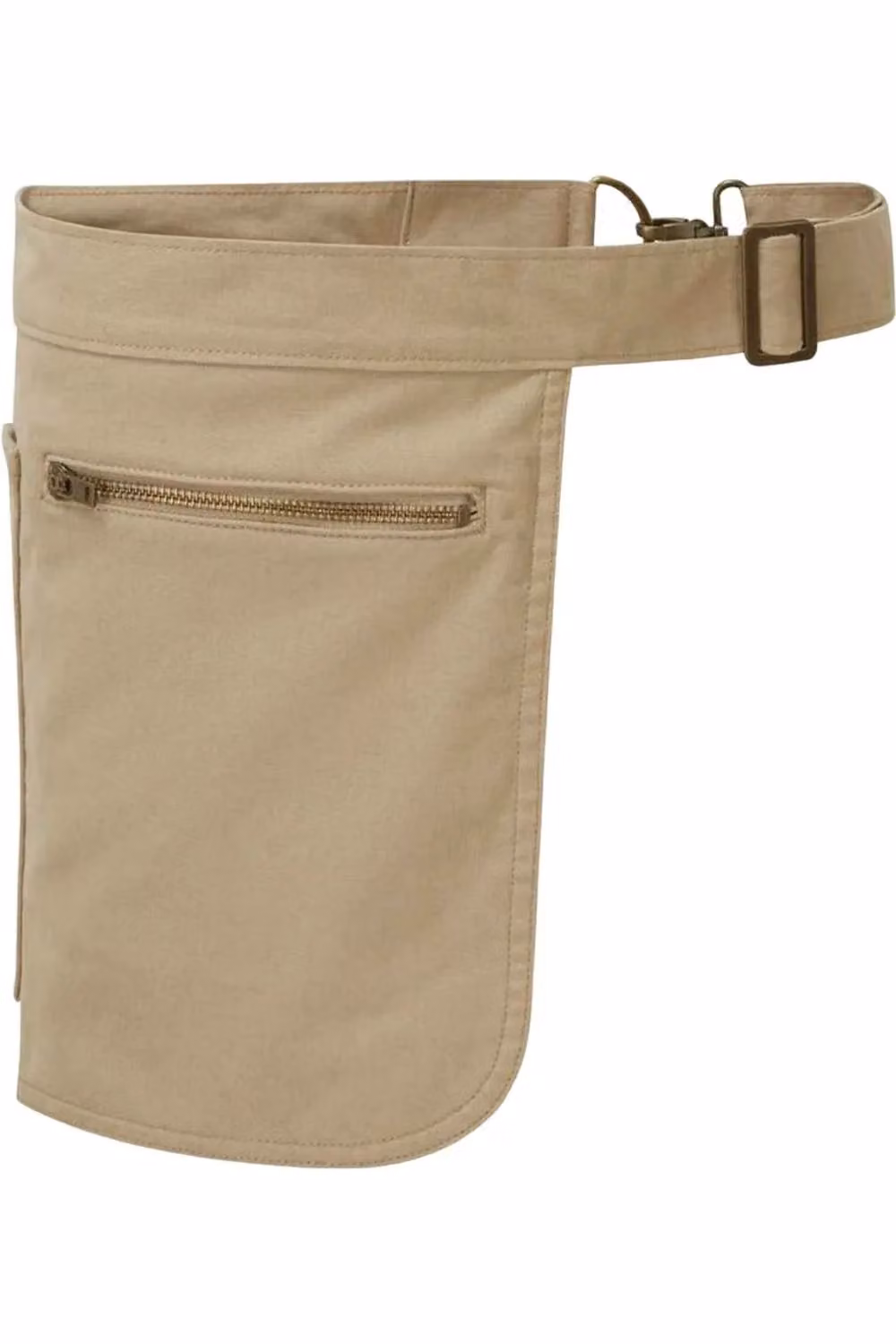 Premier Metro Hip Apron in Beige Poly-Cotton – 2