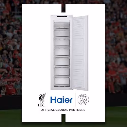 Haier UP 55 Series 6 Fully Integrated Upright Frost Free Freezer, 200L, White, E Class – 3