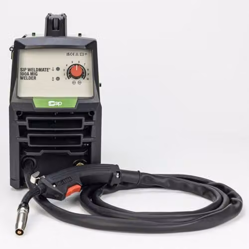 SIP Weldmate 100A MIG Gasless Flux Core Inverter Welding Machine, Green – 3
