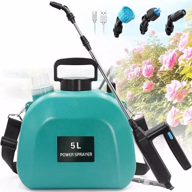 EONLION USB Rechargeable Portable Garden Sprayer in Green, 100g – 1